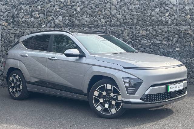 Hyundai Kona Ultimate 65kWh Long Range Hatchback Electric Shimmering Silver