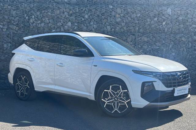 Hyundai Tucson 1.6 TGDi Hybrid 230 N Line 5dr 2WD Auto Estate Petrol / Electric Hybrid White