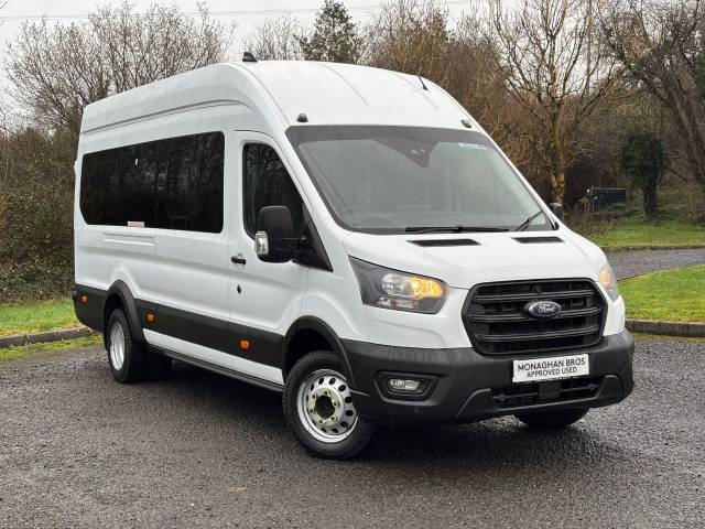 Ford Transit 2.0 EcoBlue 130ps H3 18 Seater Trend Minibus Diesel White