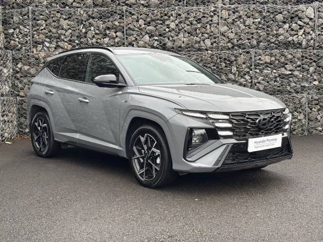 Hyundai TUCSON 1.6T Hybrid N Line 5dr Auto Estate Petrol / Electric Hybrid Grey