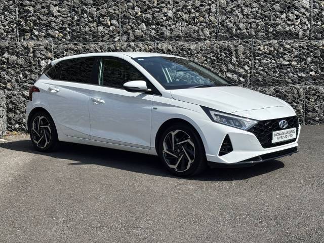 Hyundai i20 1.0T GDi 48V MHD Premium 5dr Hatchback Petrol White