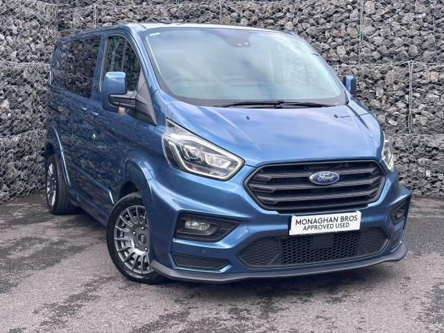 Ford Transit Custom MRST D/Cab 2.0 EcoBlue 185ps Low Roof Van Auto Panel Van Diesel Blue