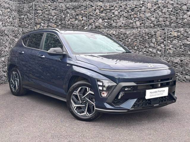 Hyundai KONA 1.6T 138 N Line 5dr Hatchback Petrol Blue