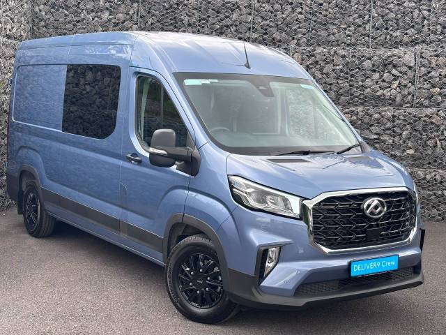 Maxus Deliver 9 Base Crew Van L3H2 2.0TCDI 6 Seater Crew Van Diesel Blue